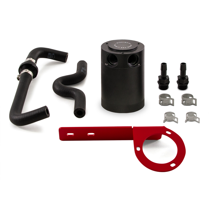 Mishimoto — Mishimoto 2017+ Honda Civic Type R Baffled Oil Catch Can Kit - Red
Oil Catch Can Kit - view 9